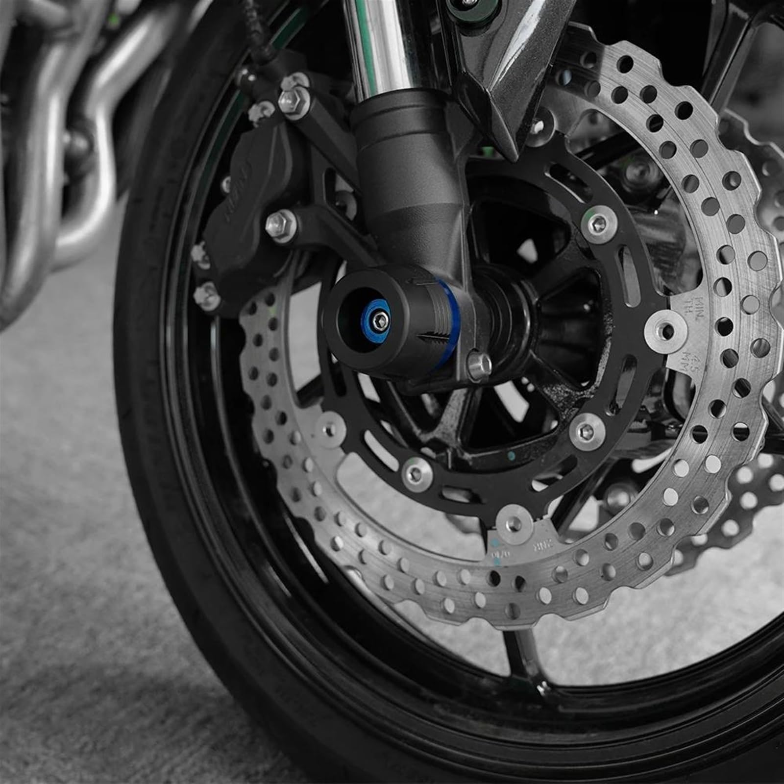 Front & Rear Anti-Crash Wheel Fork Sliders For BMW S1000RR & M1000RR 2021-2023