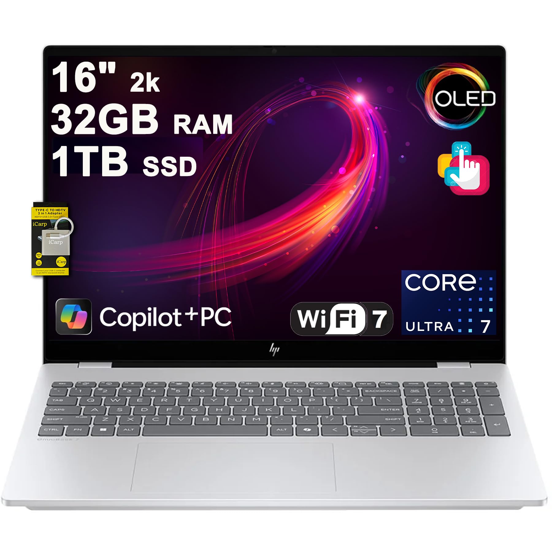 コア7✨新品SSD✨タッチパネル　フルHD カメラ付き薄型 4世代ノート Amazon.co.jp: HP Envy X360 2-in-1 15.6インチ FHD タッチ