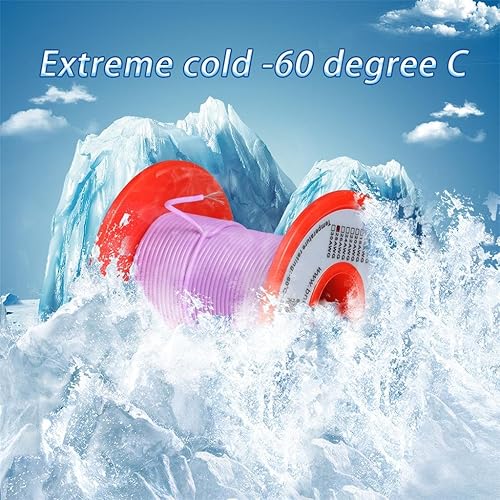 Vista 22 de BNTECHGO Carrete de alambre de silicona calibre 28 de 250 pies, negro, flexible, 28 AWG, alambre de cobre estañado trenzado