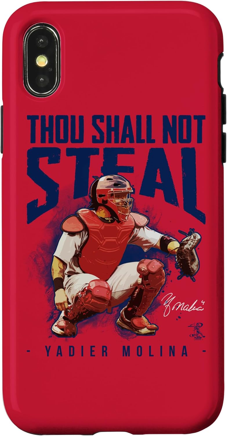 Yadier Molina Thou Shall Not Steal Case for iPhone 16