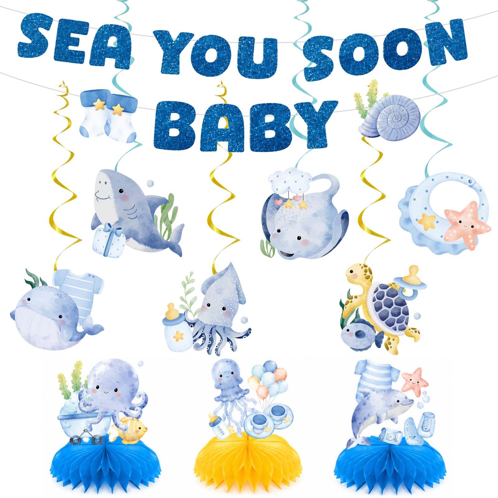 Décoration sous la mer complète pour réussir votre révélation du sexe
