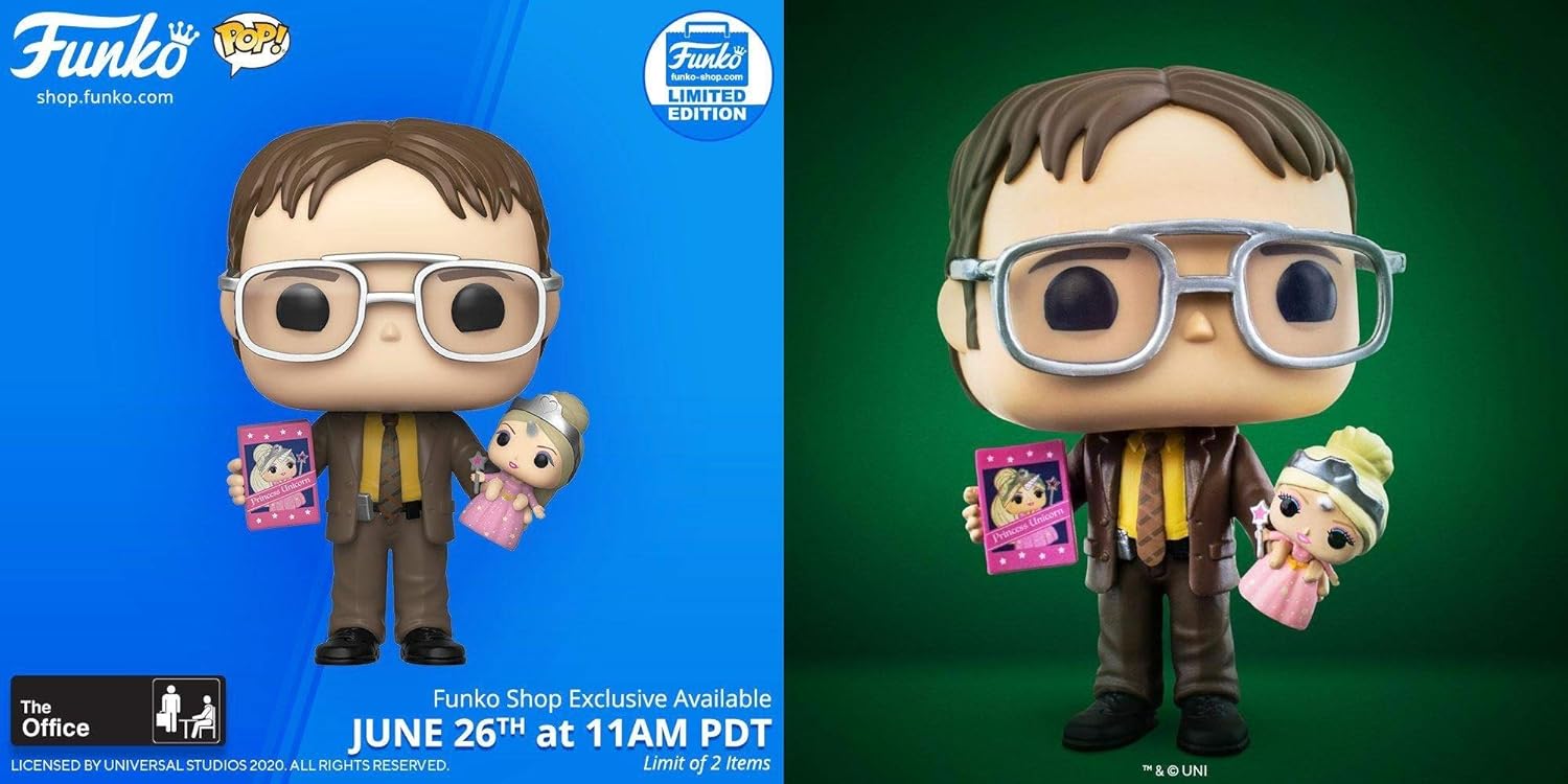 Funko Dwight Schrute with Doll Shop Exclusive 1009