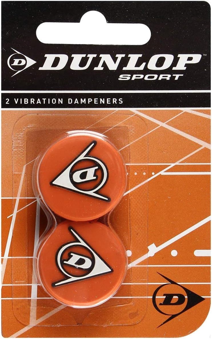 Dunlop Antivibrador Naranja x2, Unisex Adulto