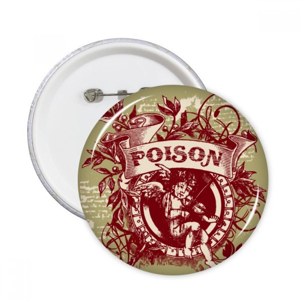 Badge danger enfant multicolore pour customiser un sac d'école