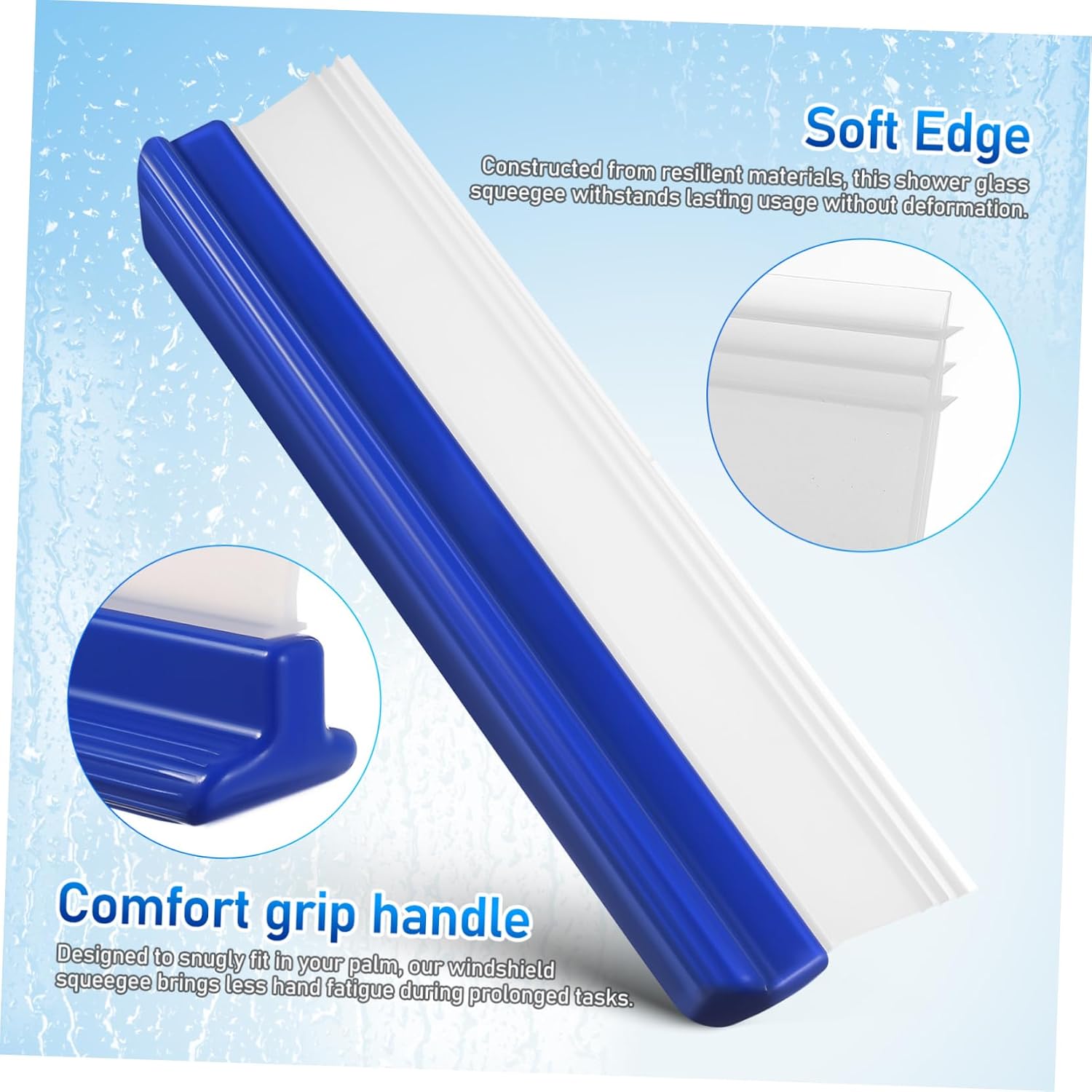 Window Windshield Cleaner Car Squeegee Water Wiper Windshield Scraper Car Drying Tool