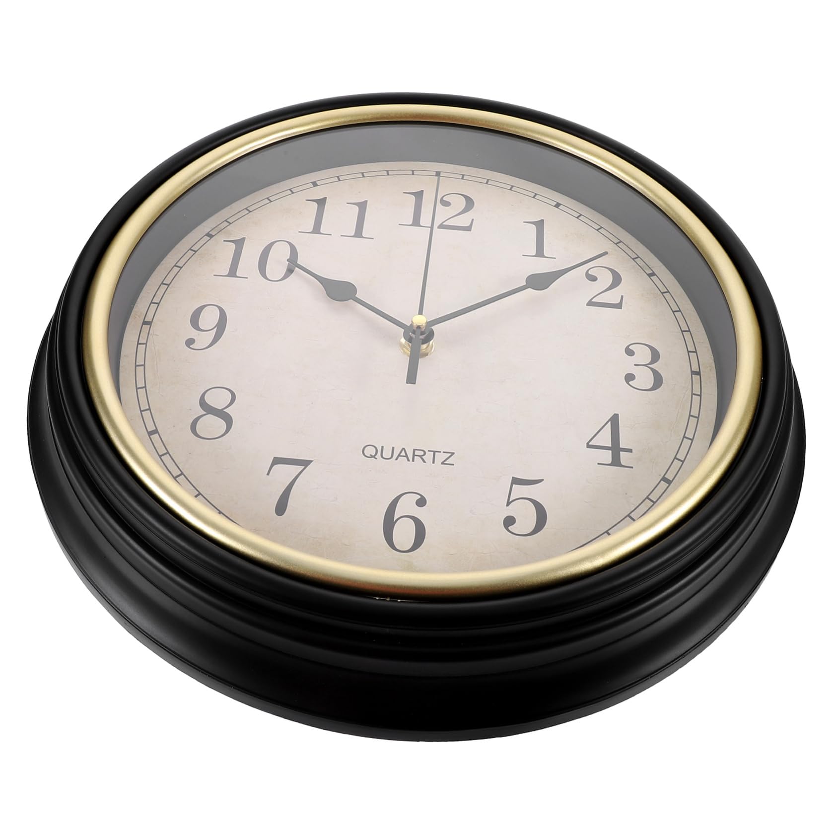 Horloge murale rétro GARVALON vintage silencieuse pour salon