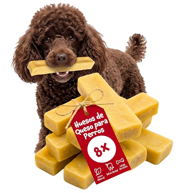Huesos de Queso para Perros S - Pack de 8 - Churpi Himalaya para Perros
