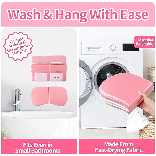 Miniatura 5 de Almohadilla de descanso para rodillas y codos para padres de baño pequeños, almohadilla extra gruesa para niños