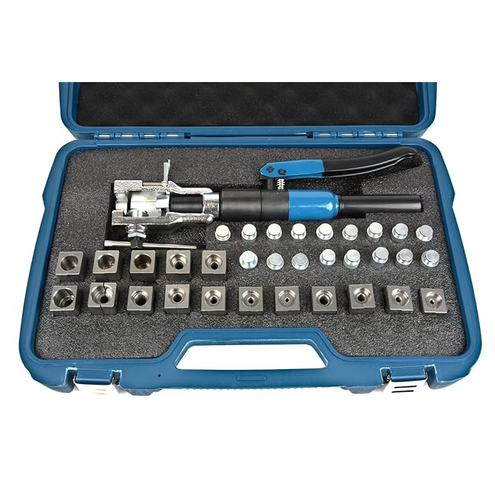 Buy TEMCo Industrial Universal Automotive Tube Flaring Tool Set (Includes Push Connect, Double