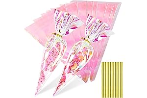 150-Pack Cone Bags for Popcorn