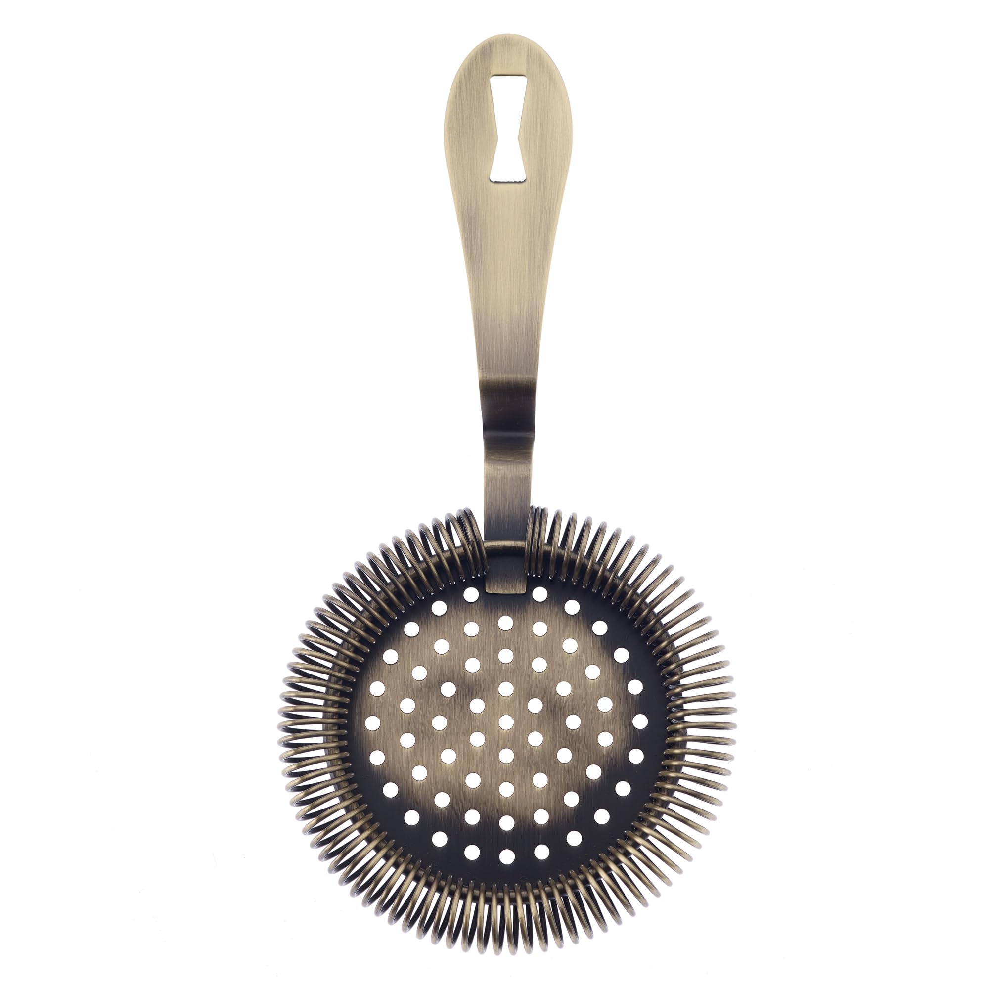 Barfly Deluxe Antique Hawthorne Spring Strainer / Antique Gold / Bar Strainer Bar Strainers