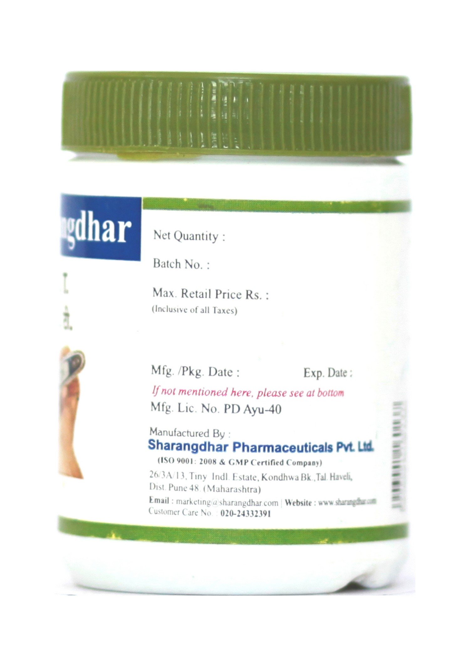 Sharangdhar Pharmaceuticals DBT - 60 Tablets, Green 1