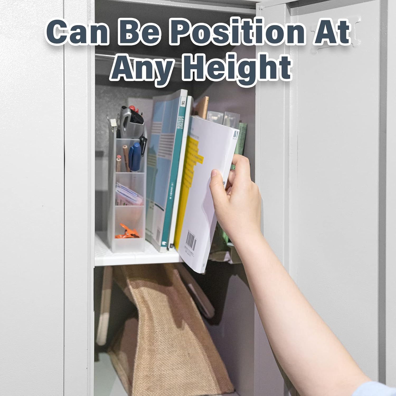 Buy Adjustable Locker Shelf, Extends to Fits Your School Locker