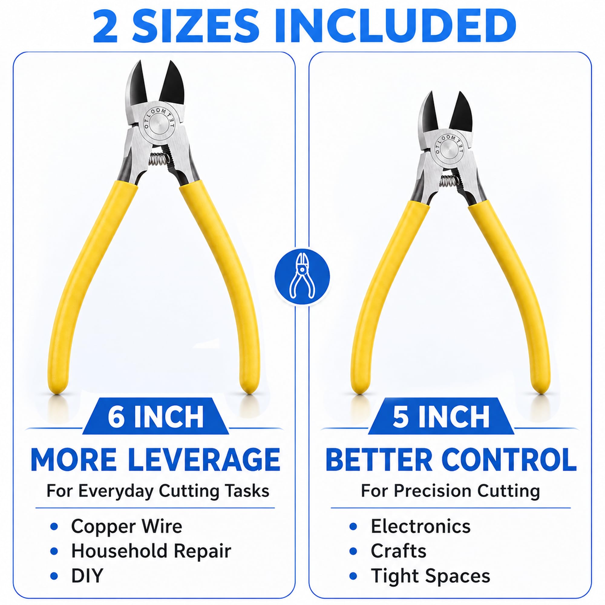 OTLOOMTBT Flush Wire Cutters - 2 Pack -7