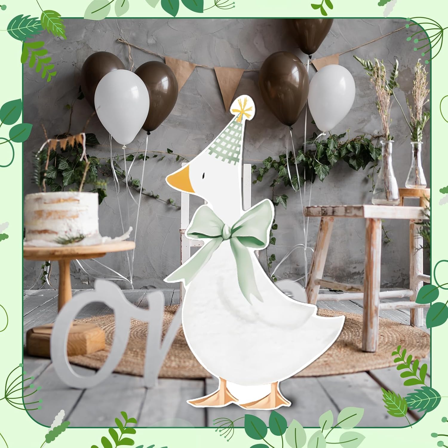 4 Feet One Silly Goose Party Decoration Cardboard Cutout