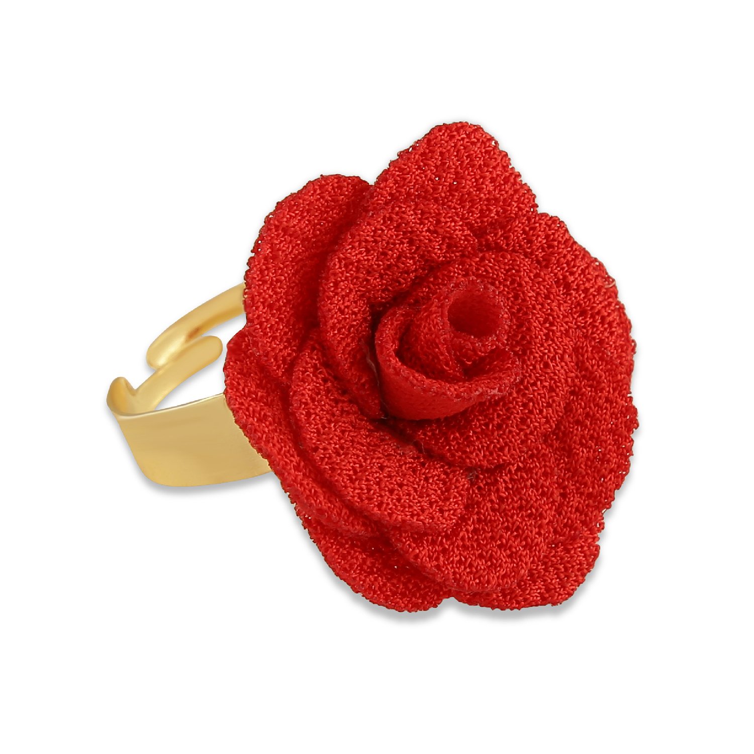 Valentine Rose Adjustable Finger Ring