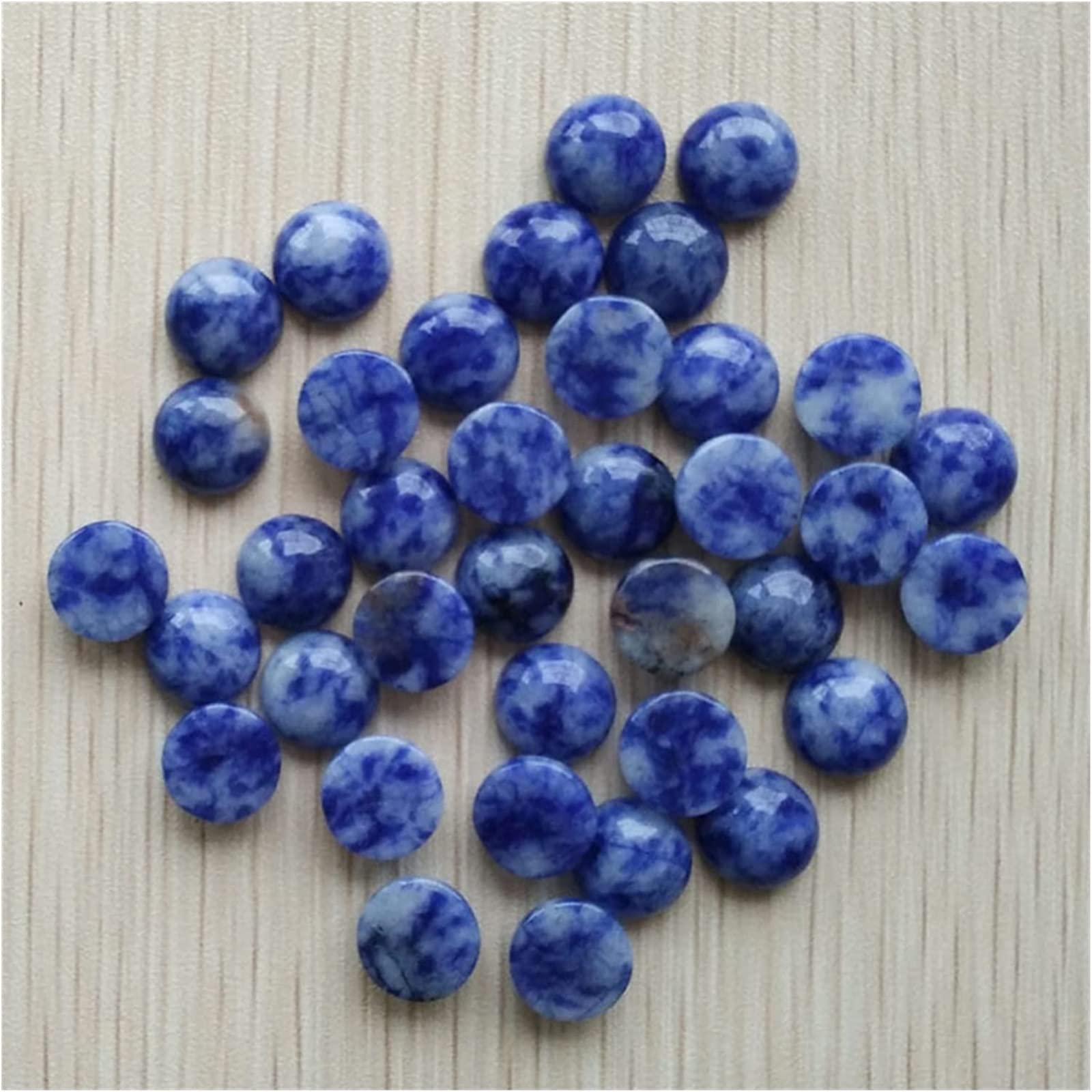 Perles de pierre naturelle AMAZWI 10mm pour réparer vos bijoux et personnaliser vos cristaux