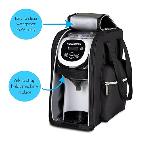 Miniatura 3 de Baby Brezza Formula Pro Mini Bolsa de transporte de viaje, compatible solo con Formula Pro Mini