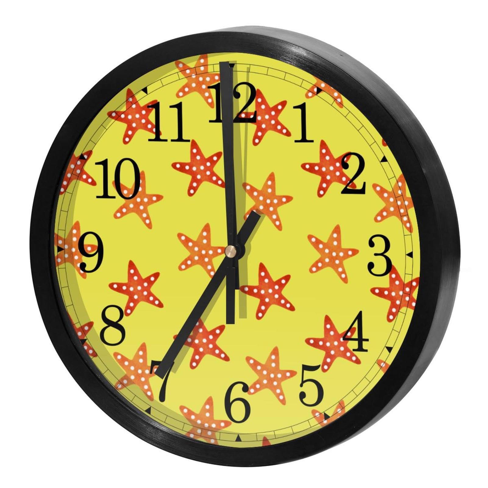 Horloge murale sans tic-tac à quartz mécanisme silencieux et fiable à pile