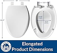 Vista 4 de MAYFAIR - Asiento de inodoro se cierra lentamente y nunca se afloja