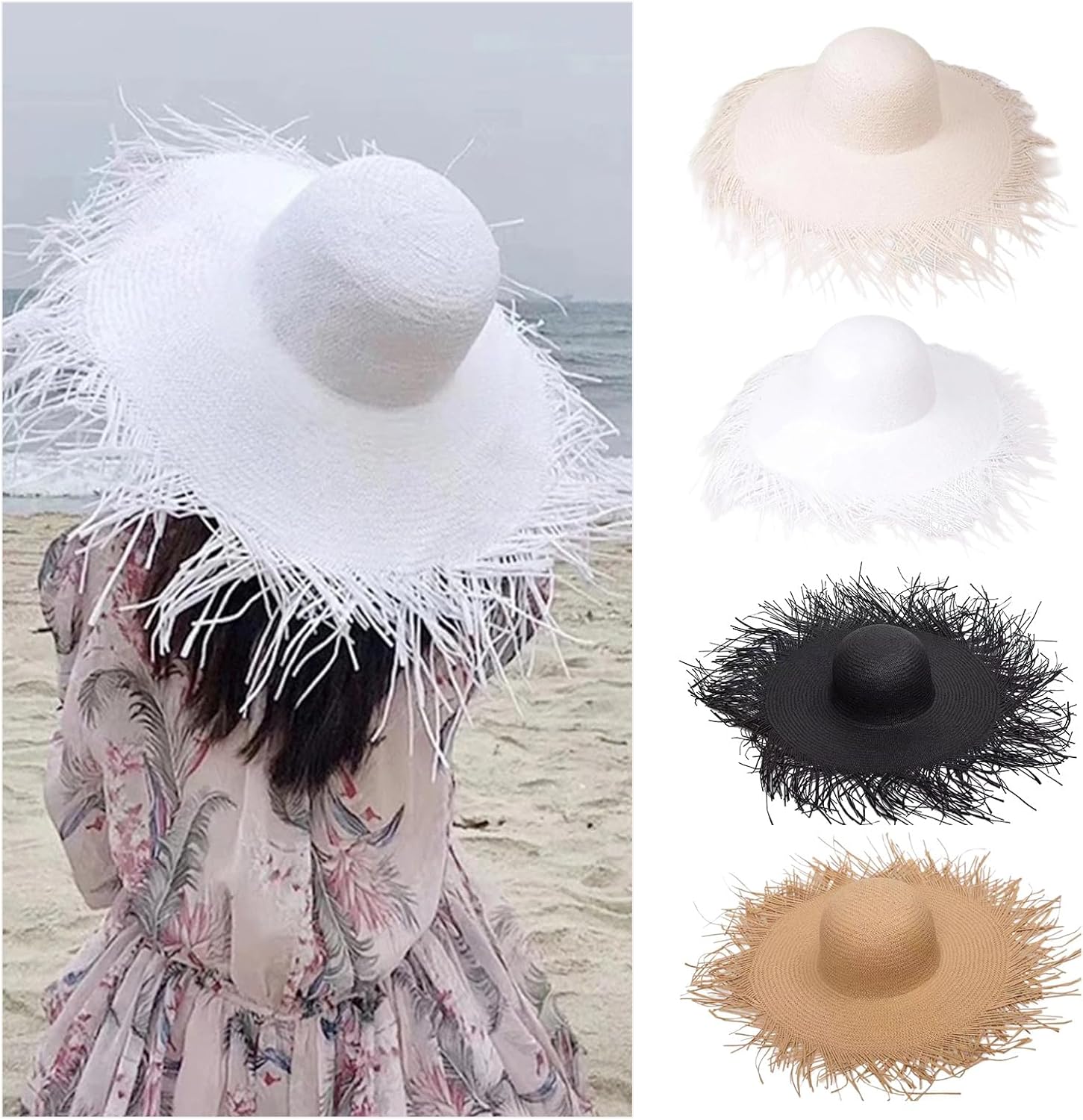 Portable Hat for Beach Traveling Bonnet Breathable ' s Adult Clothing Boaters Beach Hat