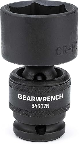 GEARWRENCH Llave SAE de impacto universal estándar de 6 puntos de 12" 1-316" - 84607N