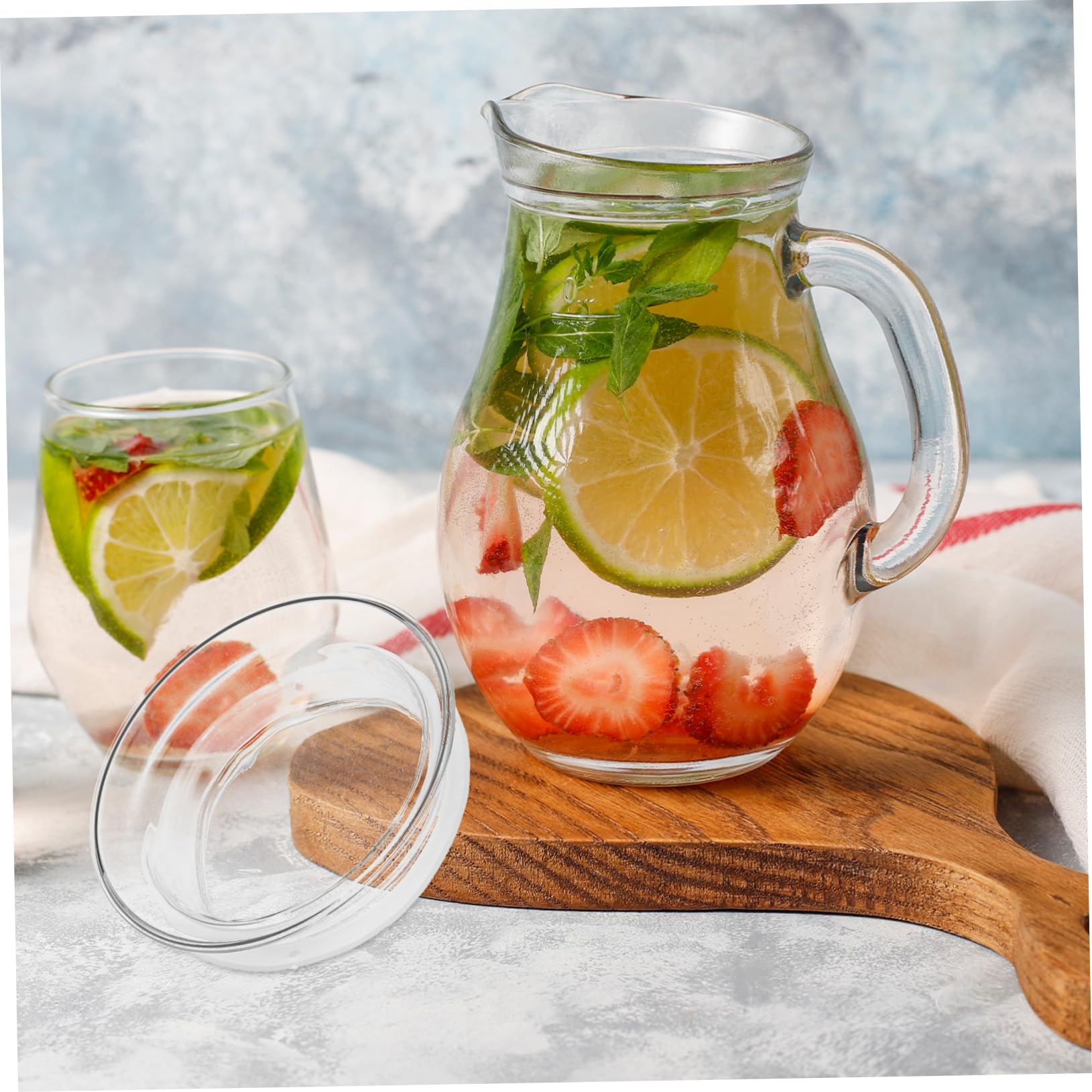 Amosfun 10piezas Jarra De Agua Tapa De y Acero Inoxidable Recambio Reutilizable Para Jarras y Kettles Accesorio Práctico Para Mantener El Agua Limpia y