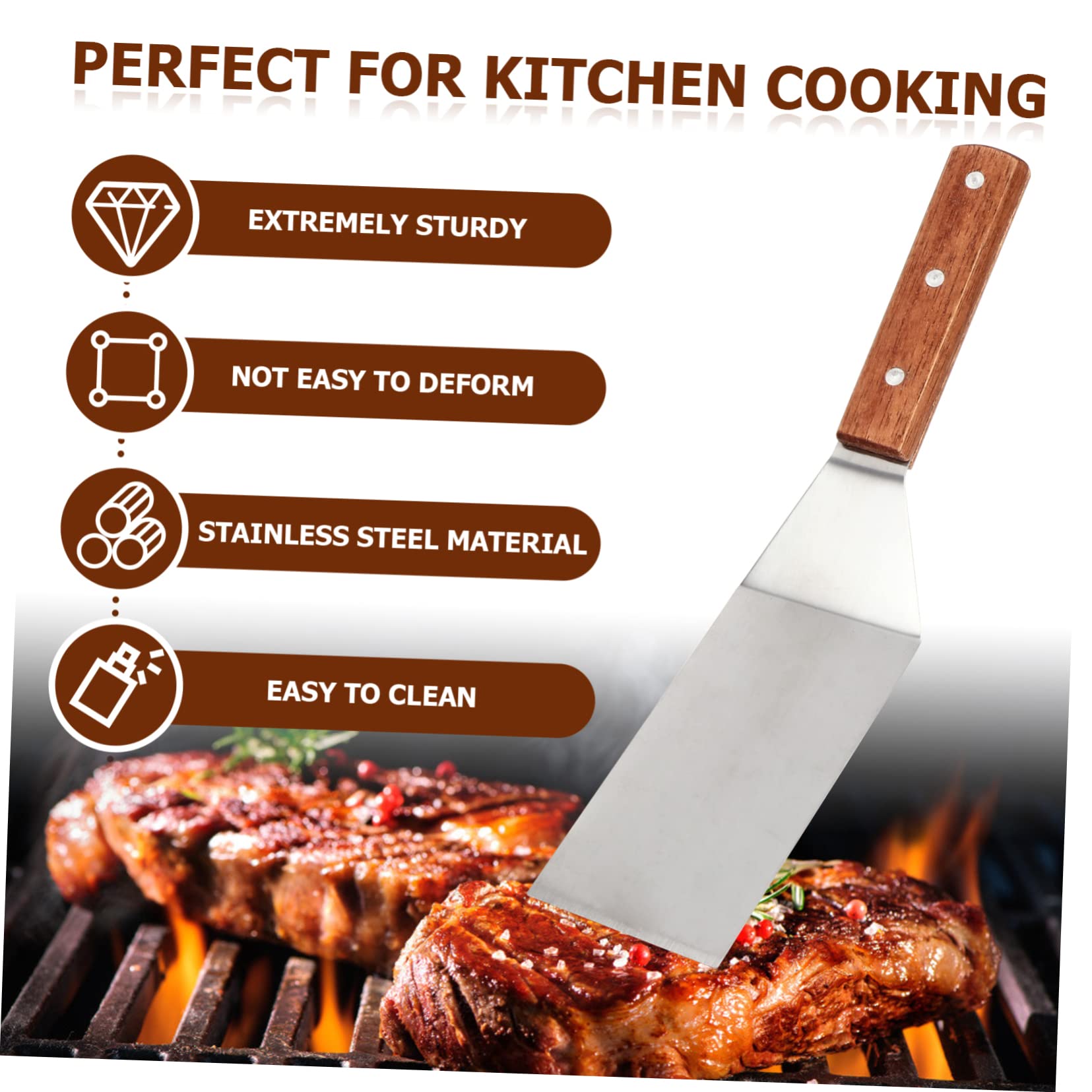 Utensili Per Barbecue in Acciaio Inossidabile e Accessori Per Grigliata Pratici e Duraturi Per Uso Interno Ed Esterno