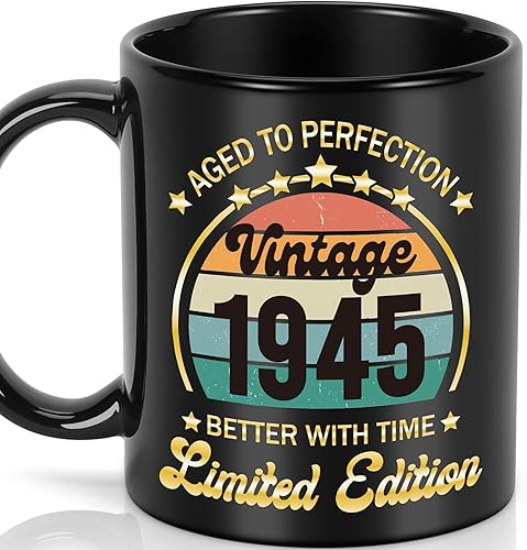 Regalos de cumpleaños número 80 para él, regalos de cumpleaños de 80 años para hombres, decoraciones vintage de 80 cumpleaños para hombres, ideas de