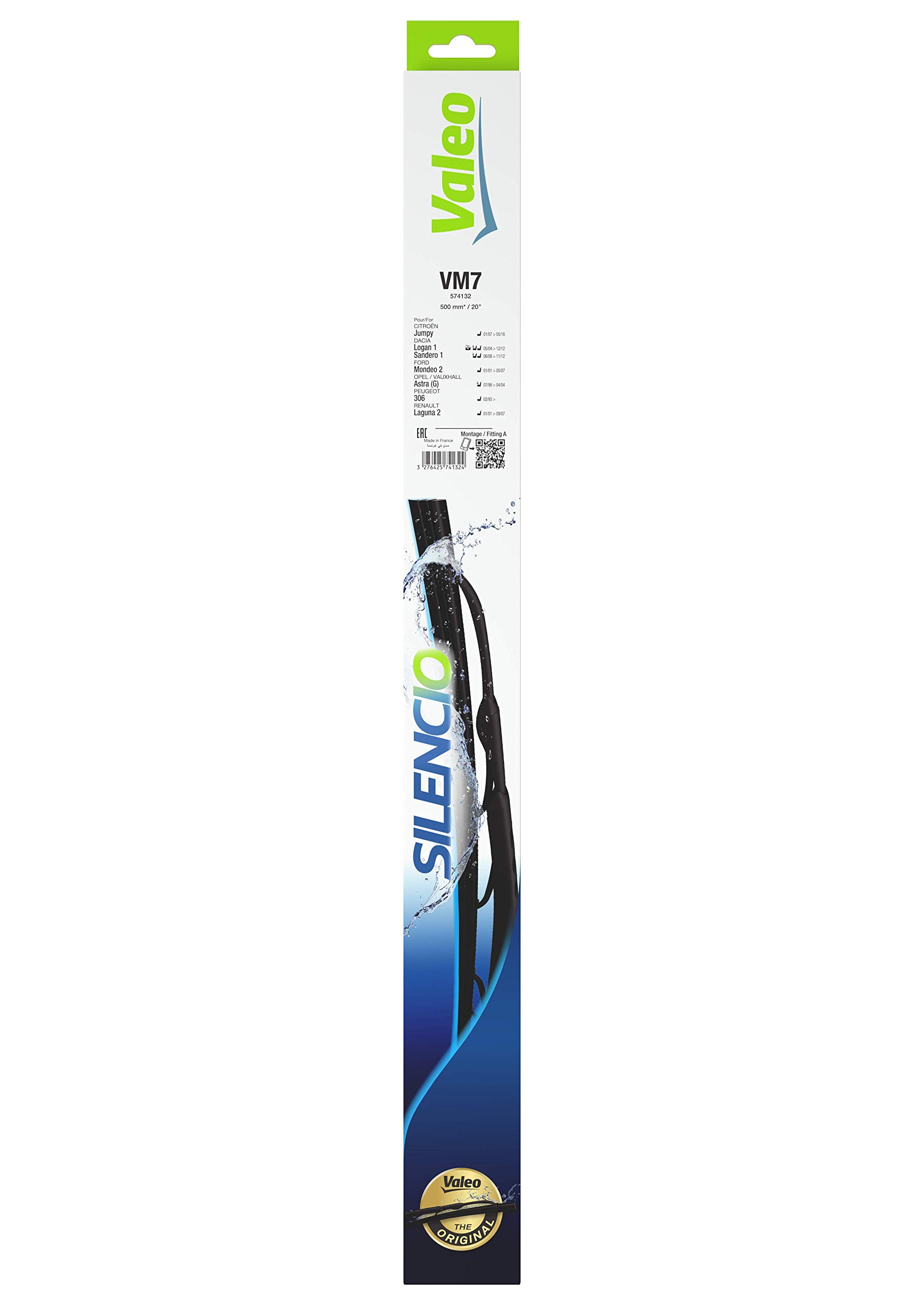 VALEO Wisserblad voor o.a. Audi - 577863, 3276425778634 | Inbouwplaats