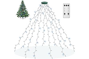 200 LED Christmas Tree Light String with 8 Lighting Modes