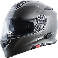 Vista 10 de Torc T-28B - Casco modular Bluetooth Dark Star