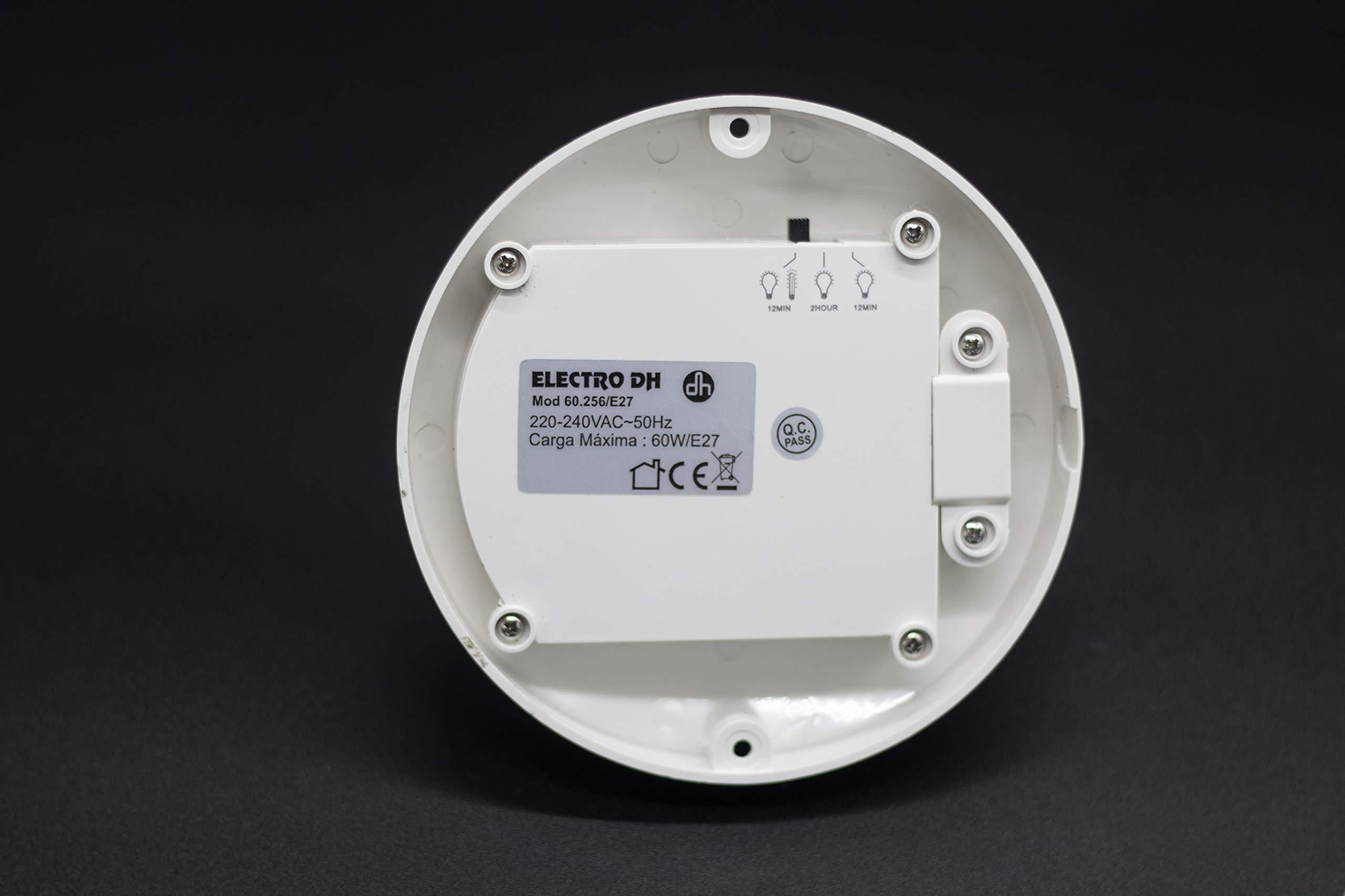 Douille Ampoule E27 Avec Détecteur De Mouvement Et Télécommande - Luminosité Réglable - Blanc - 2