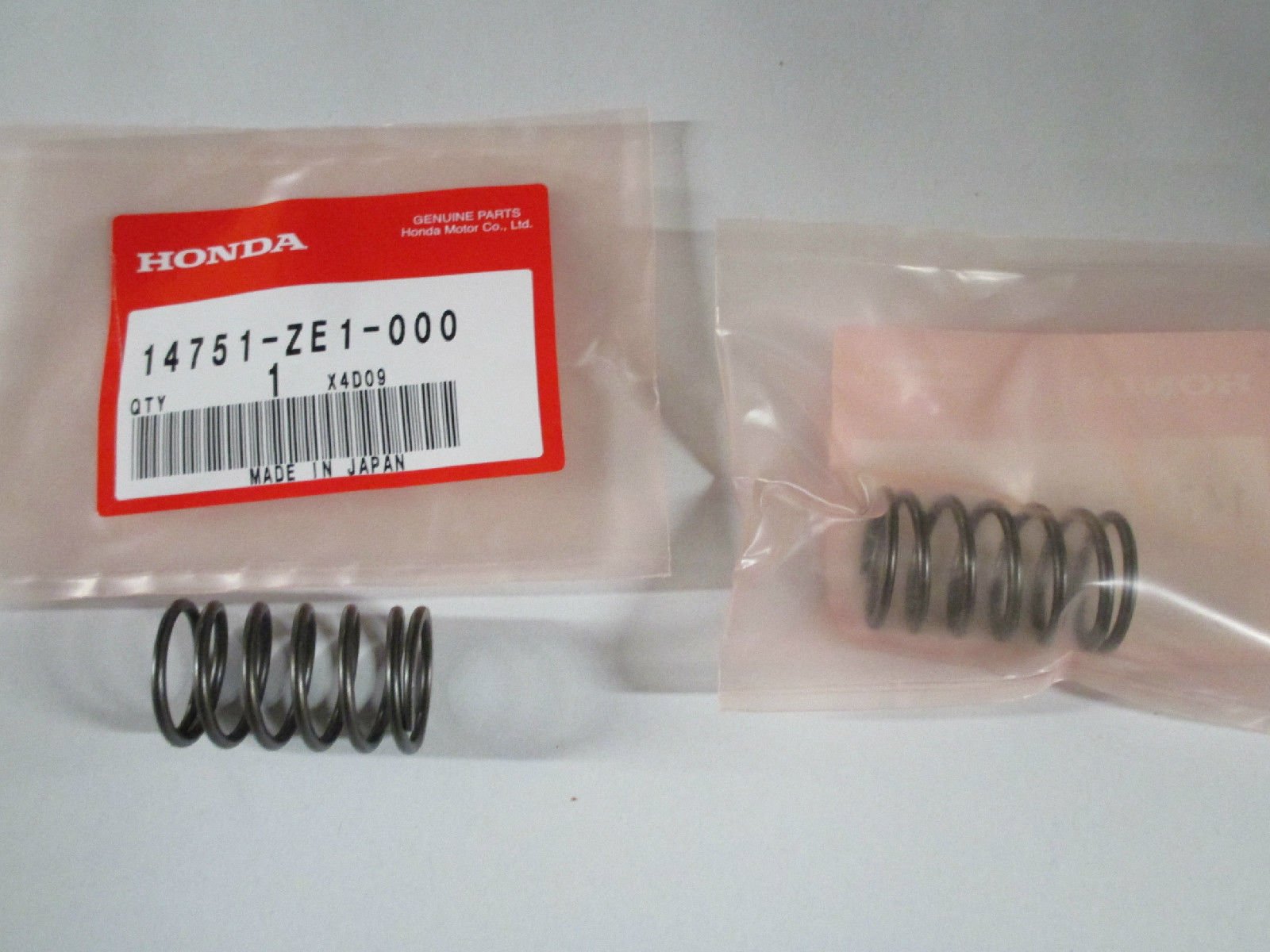 Amazon.com: Honda 2 Pack Genuine 14751-ZE1-000 Valve Spring OEM