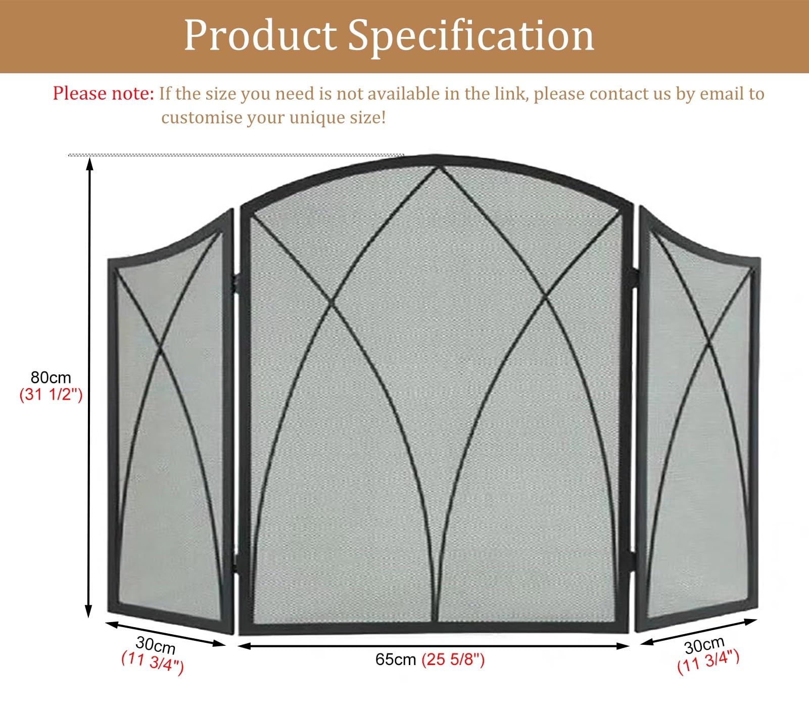 Salvachispas Chimenea Pantalla para Chimenea Plegable de Tres Hojas con Malla, Cubierta Protectora Negra Plegable para Estufa de Leña, Marco Protector contra Chispas para Chimenea Moderna