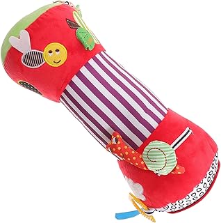 CIMAXIC Travesseiro De Rolo Engatinhando Para Recém-Nascidos Travesseiro De Rolo De Pelúcia Travesseiro De Adereço Travesseiro De Rolo Para Recém-Nascidos Brinquedos De Engatinhar