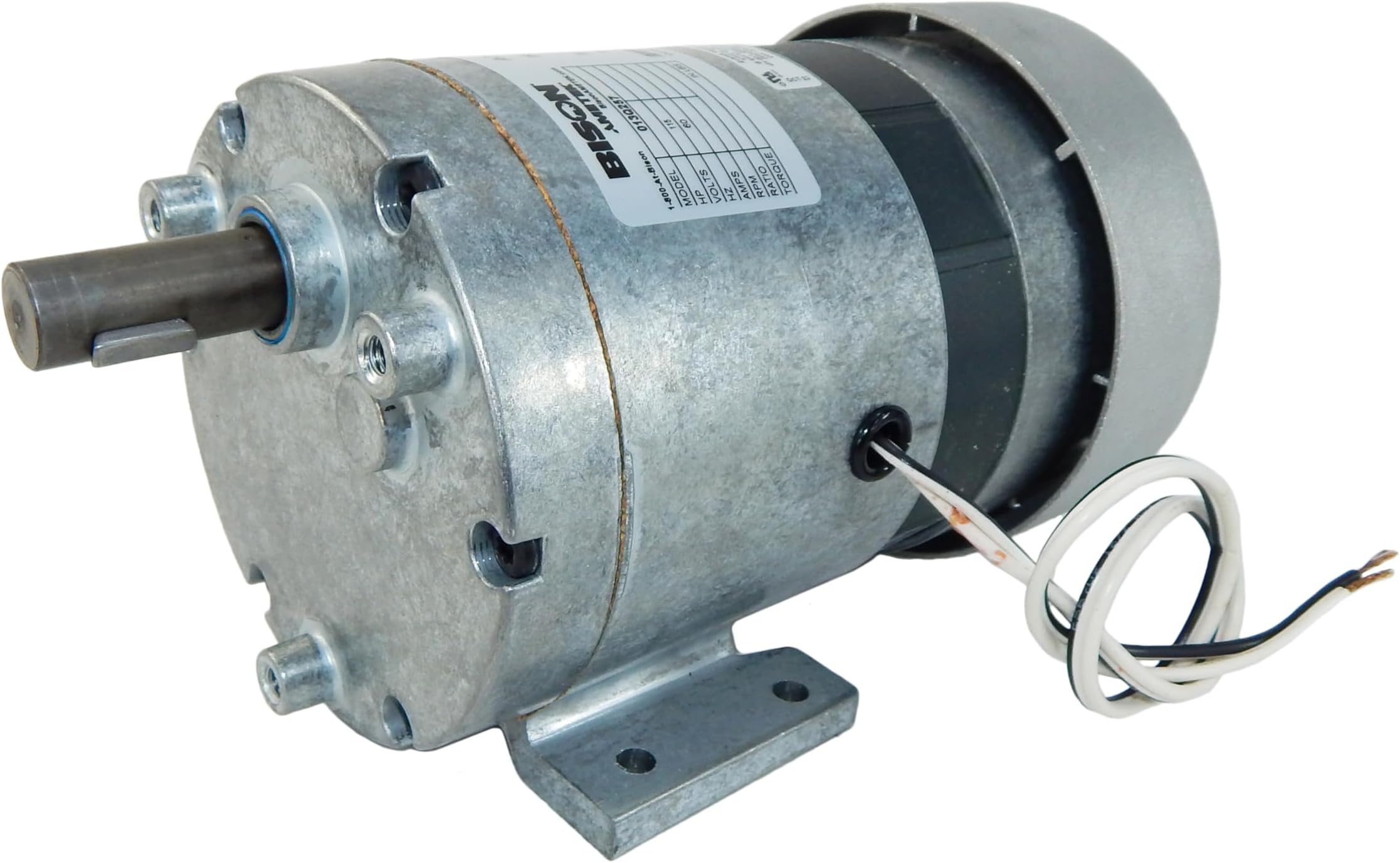 - 1LPN6, 3M126 Dayton Direct Interchange • 7 RPM 1/20 hp 115V Bison AC Parallel Shaft Gear Motor • Model 013Q257-0250