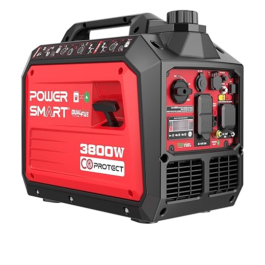 PowerSmart Dual Fuel Inverter Generator 3800 Watt