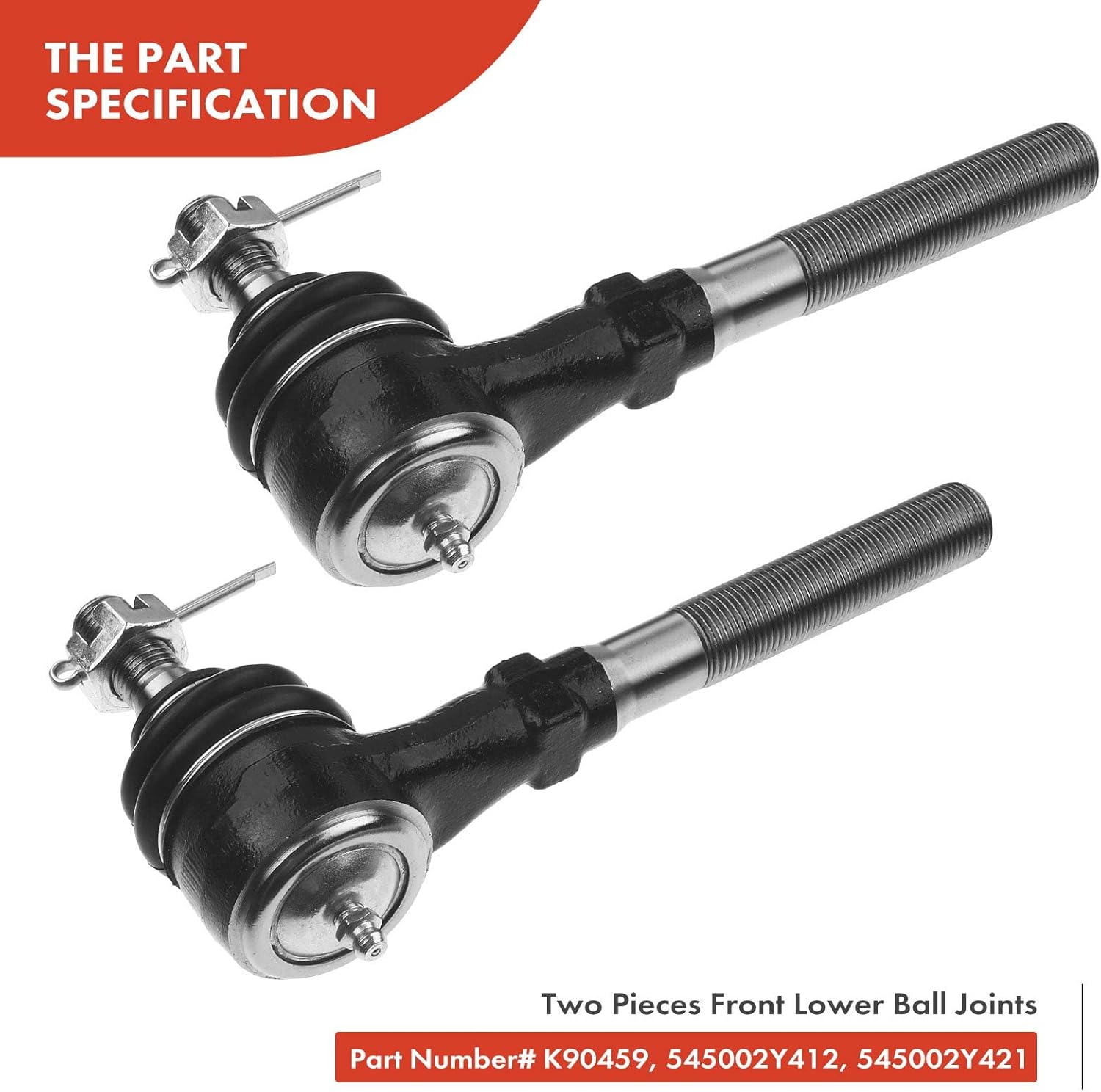 A-Premium 12Pcs Suspension Kit, Upper Lower Ball Joint, Sway Bar Link, Inner Outer Tie Rod End, Compatible with Ford F-150 97-03, F-250 97-99, F-150 Heritage 04, Expedition 97-02, Lincoln Navigator