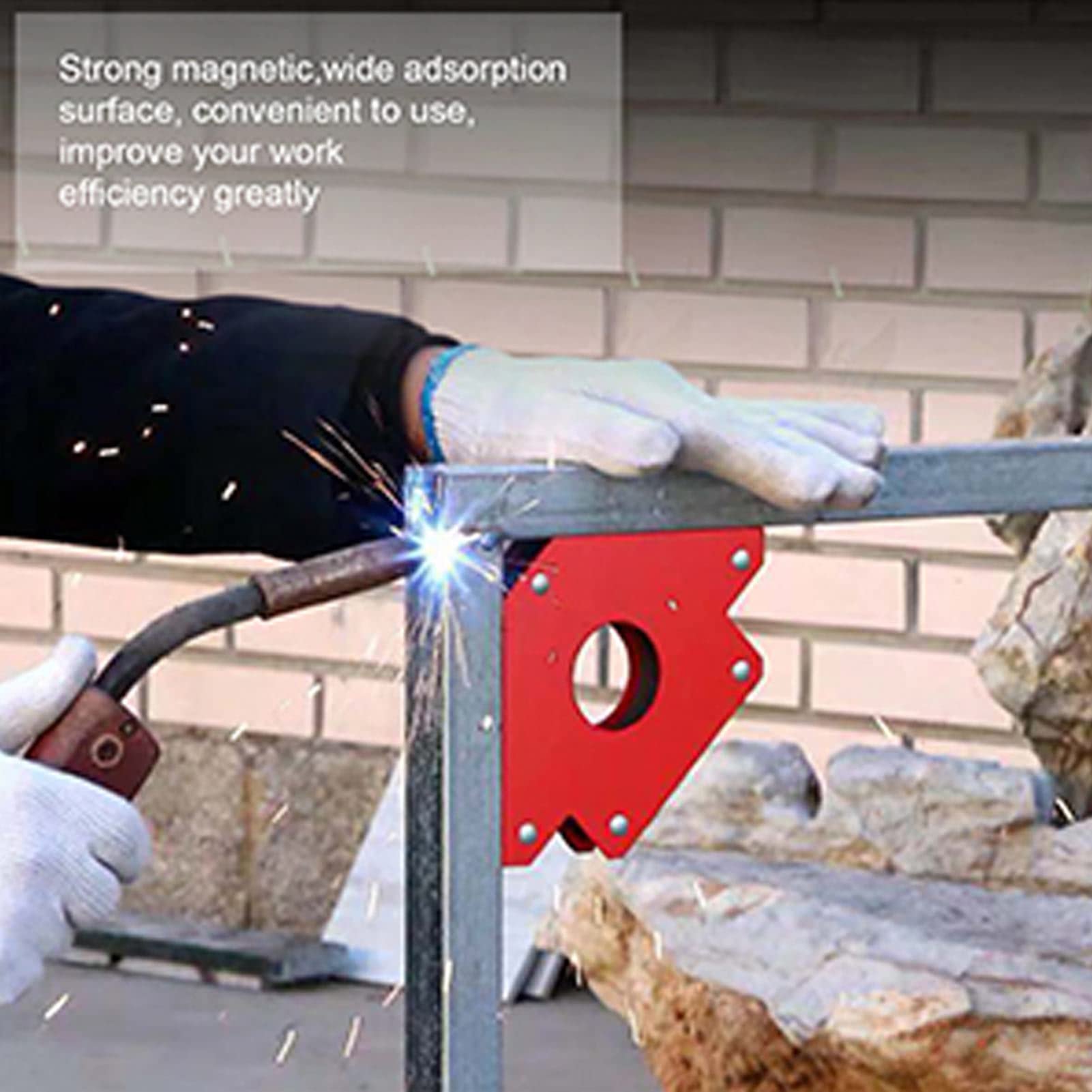 Magnetic Welding Holder, Efficient Weld Aid in Pipe Fitting for Welding