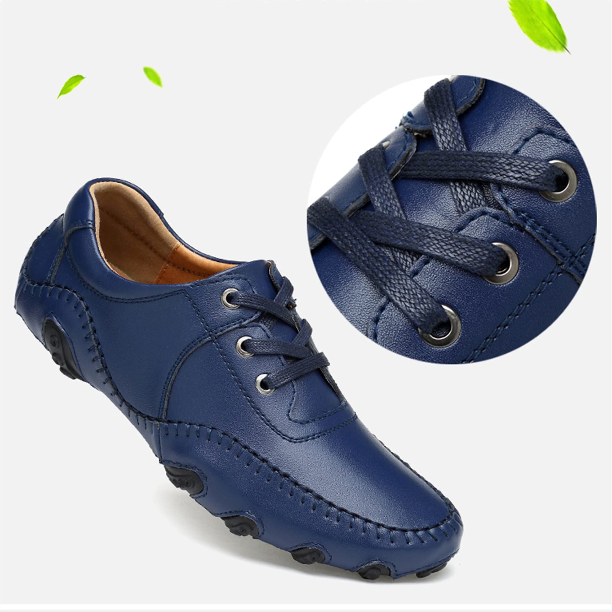Chaussures de golf en cuir pour homme - Printemps et été - Confortables - Pour grandes tailles 38-46