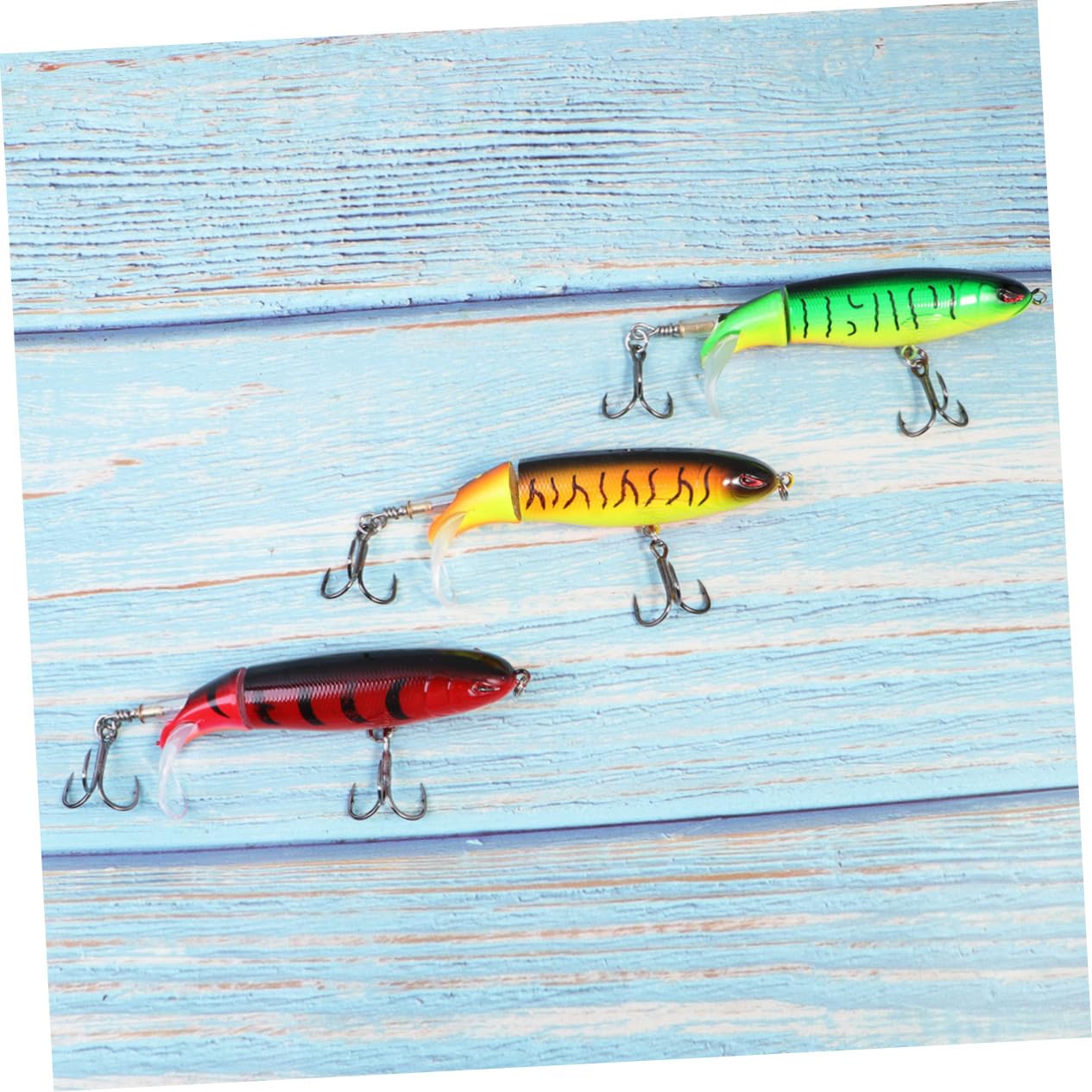 9 Pièces appâts bioniques réalistes swimbait appât d'eau Douce appât à manivelle leurres de pêche musc appâts à manivelle leurres de pêche aux Yeux 3D appât à hélice