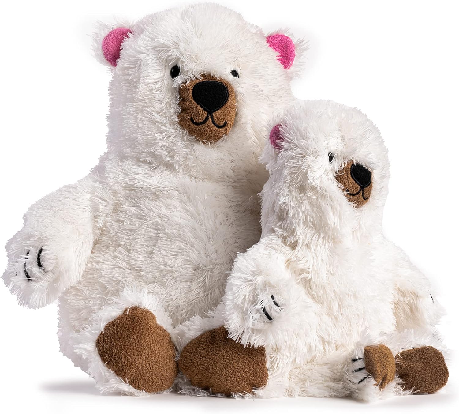 Pet Supplies Fabdog Polar Bear Squeak Toy Large Amazon Com