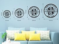 Vista 63 de Wedding Gifts for Couples 2025, Personalized Metal Name Signs, Custom Name Signs, Custom Family Name Sign, Last Name Sign, Monogram Letters Wall