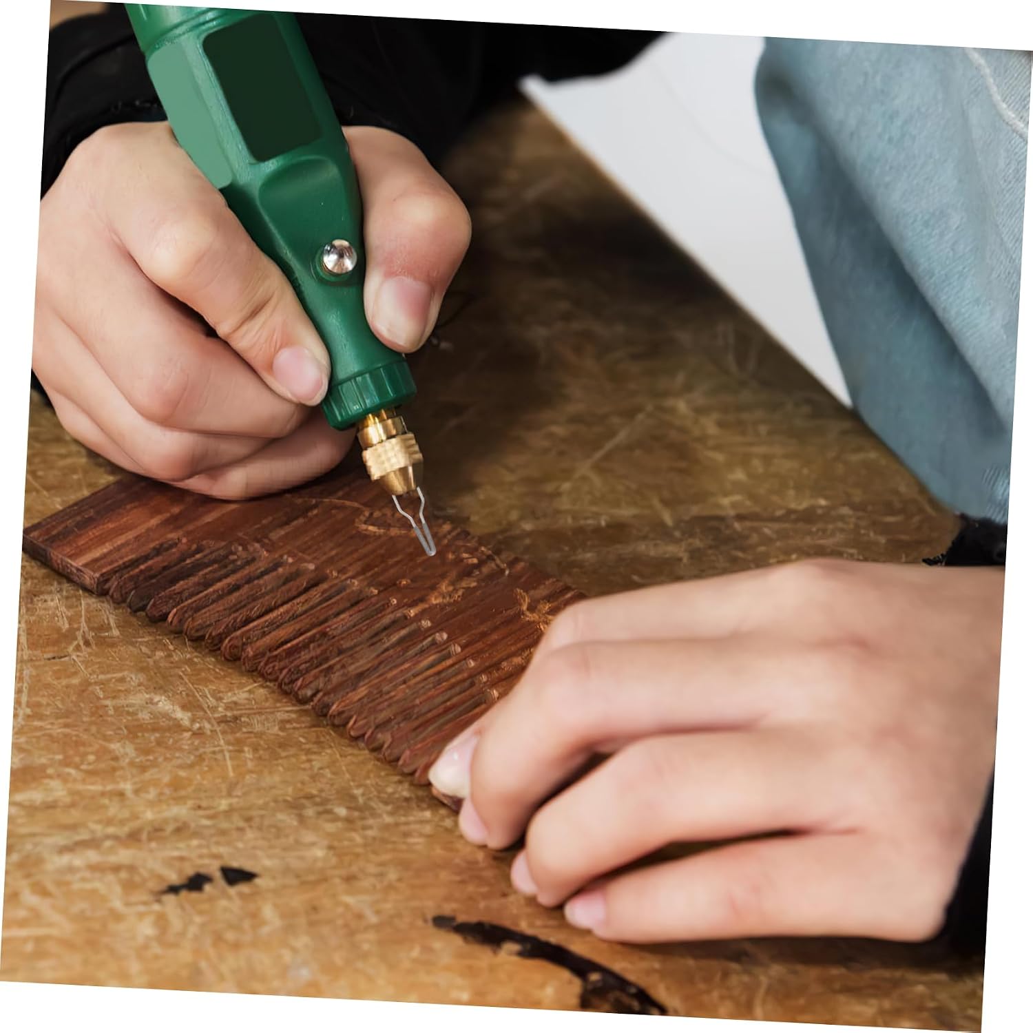 Adjustable Wood Burning Tool Kit with 8 Wire Nib Tips Set