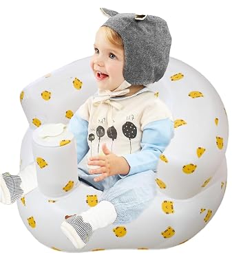 GZRC-YDDK Inflatable Kid Seat, Baby Chair for 6 Month to 18 Month, Lightweight and Easy to Store Baby Chair Kids Sofa to