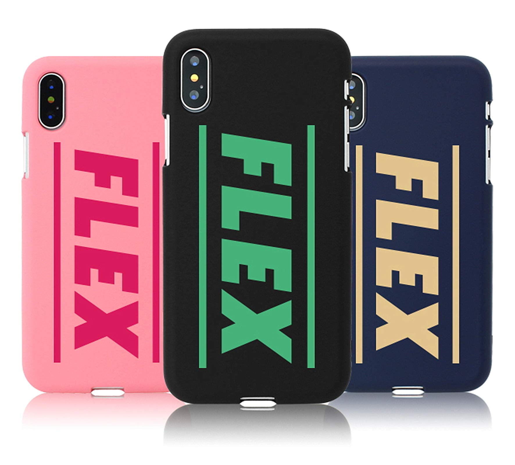 Amazon.co.jp: 可愛い Simple Black Lettering Flex シンプル ブラック