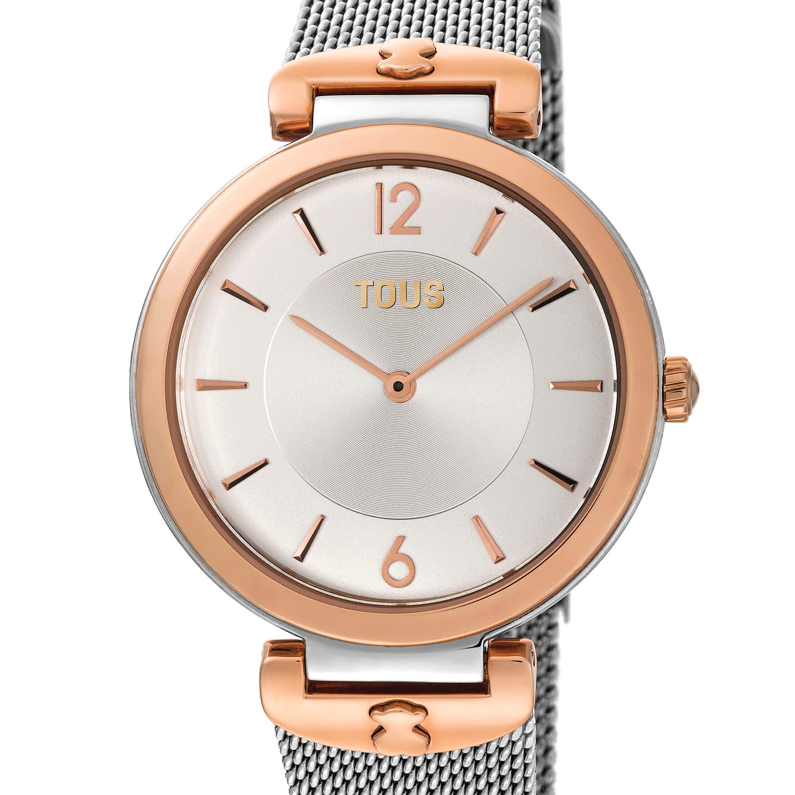TOUS Watches s-Mesh Reloj para Mujer Analógico de Cuarzo con Brazalete de Acero Inoxidable 700350285