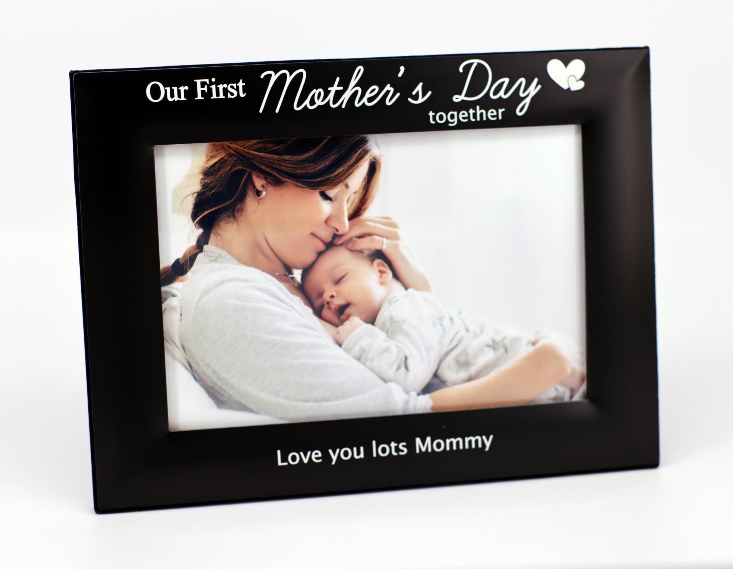 MOTHER 刺繍アート フレーム付き Amazon.com - LEADEX Our First Mother's Day Together Mother's Day