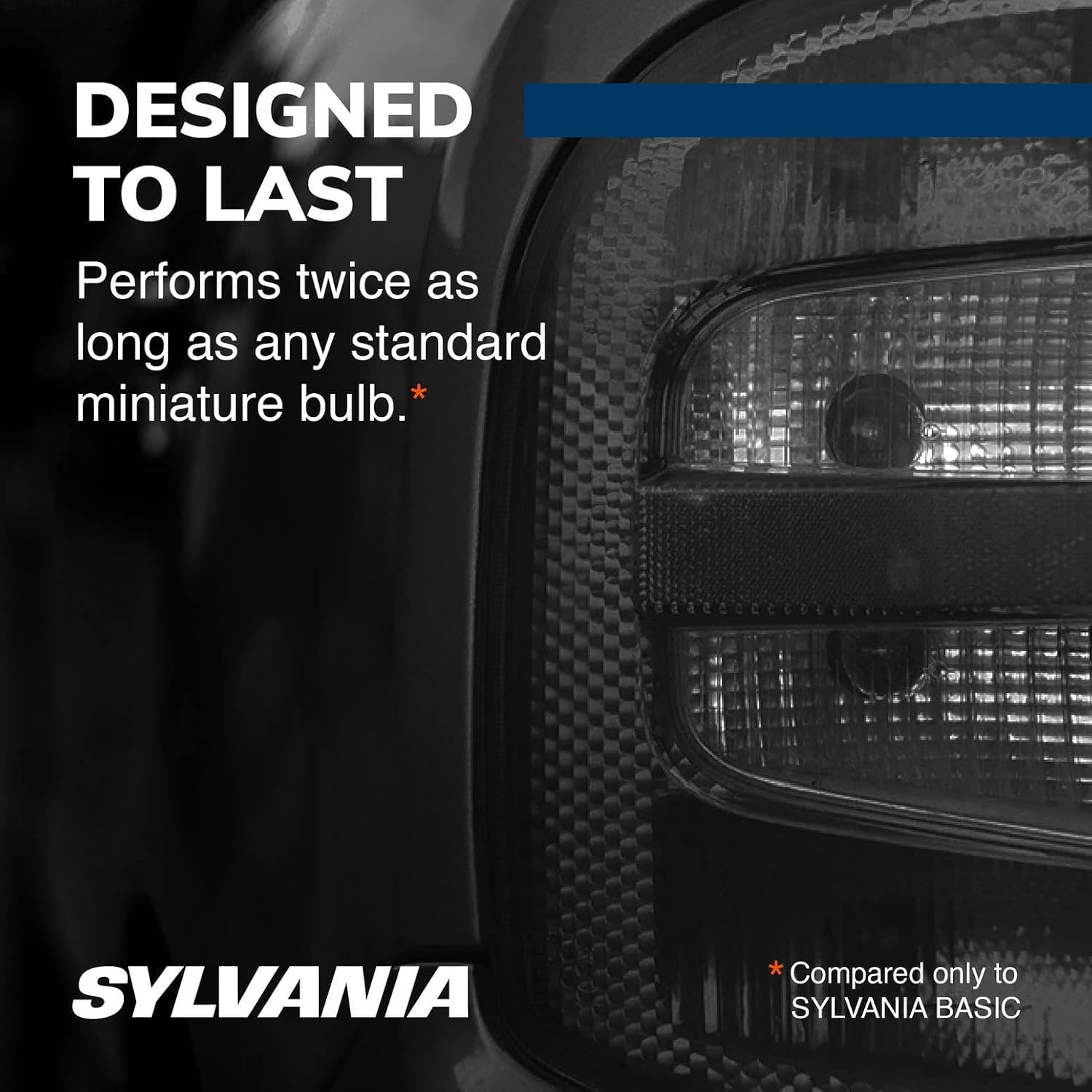 SYLVANIA - 168 SilverStar Mini Bulb - Brighter and Whiter Light, Ideal for Interior Lighting, Center High Mount Stop Light (CHMSL), and more (Contains 2 Bulbs)